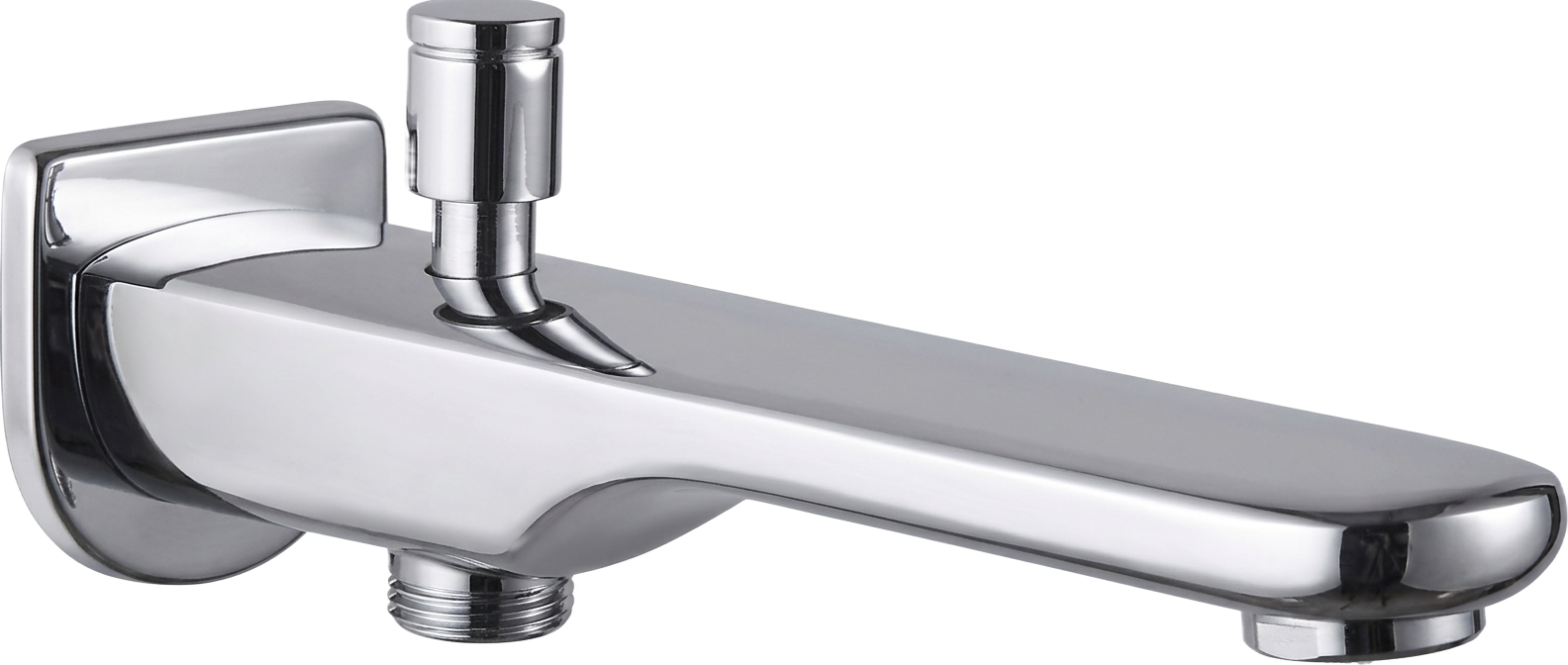 Irish Tip-Ton polished chrome bath spout