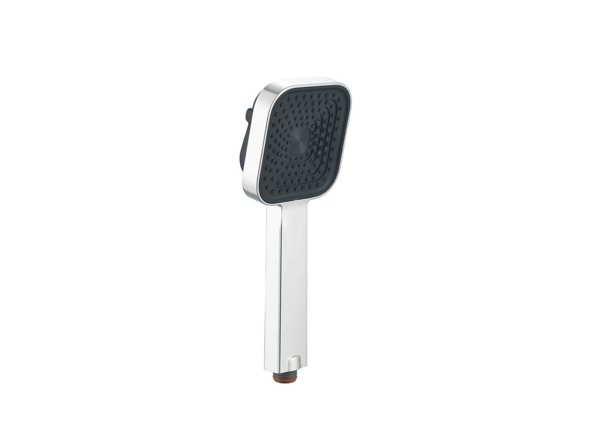 Nisaan Square chrome and black hand shower
